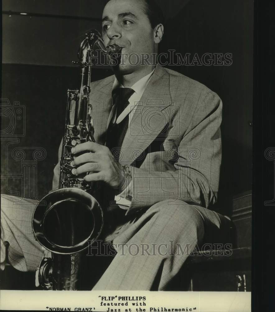 1952 Press Photo Musician &quot;Flip&quot; Phillips - Historic Images