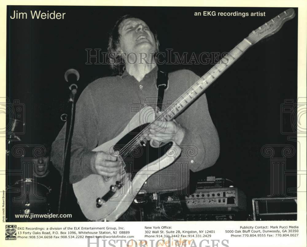 Jim Weider, Guitar Player-Historic Images