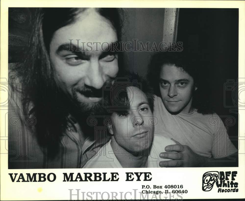 Press Photo Musical Group, Vambo Marble Eye - Historic Images