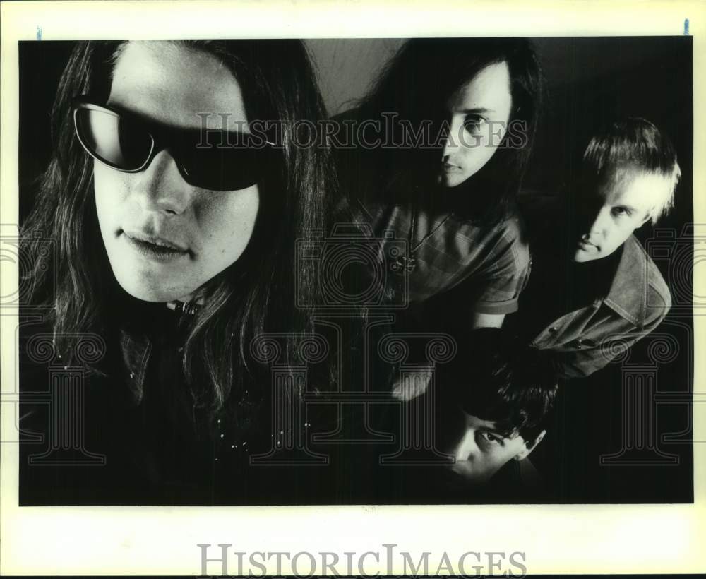 1993 Press Photo Members of Thirteen, punk rock band from San Antonio. - Historic Images