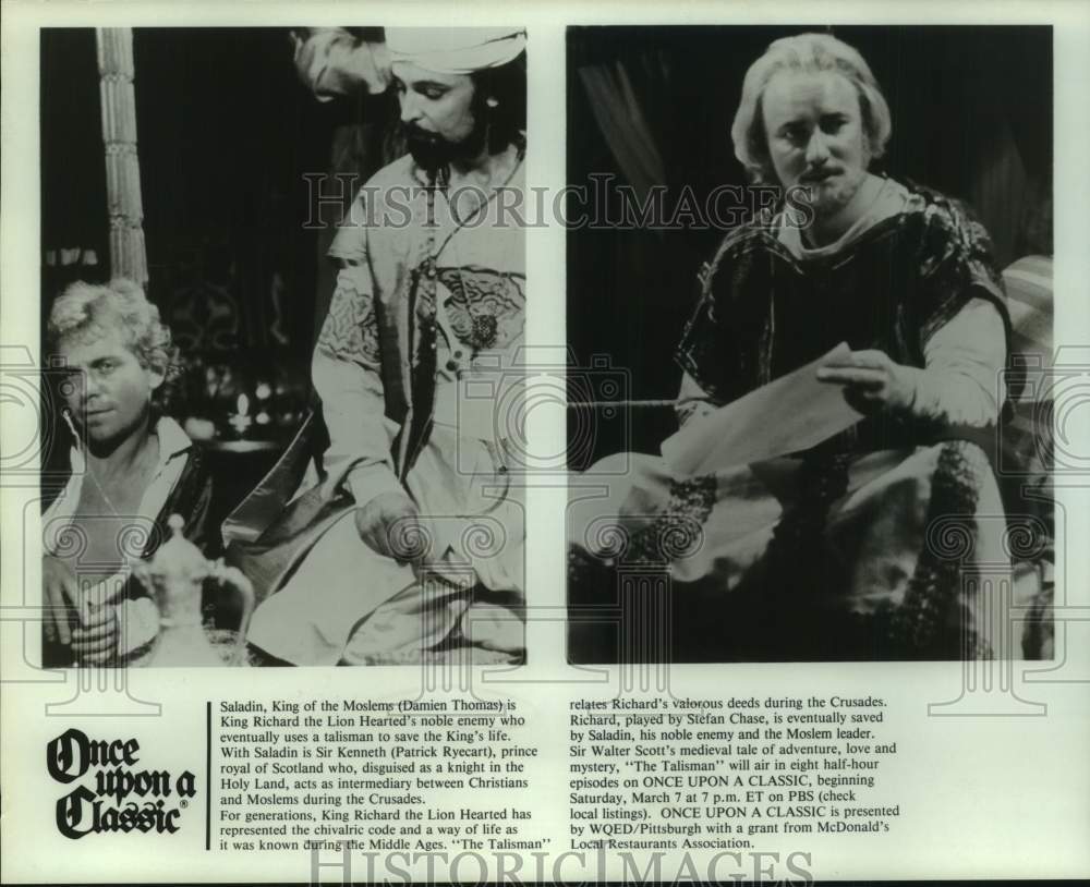 Press Photo Scene from Once Upon a Classic, on PBS. - Historic Images