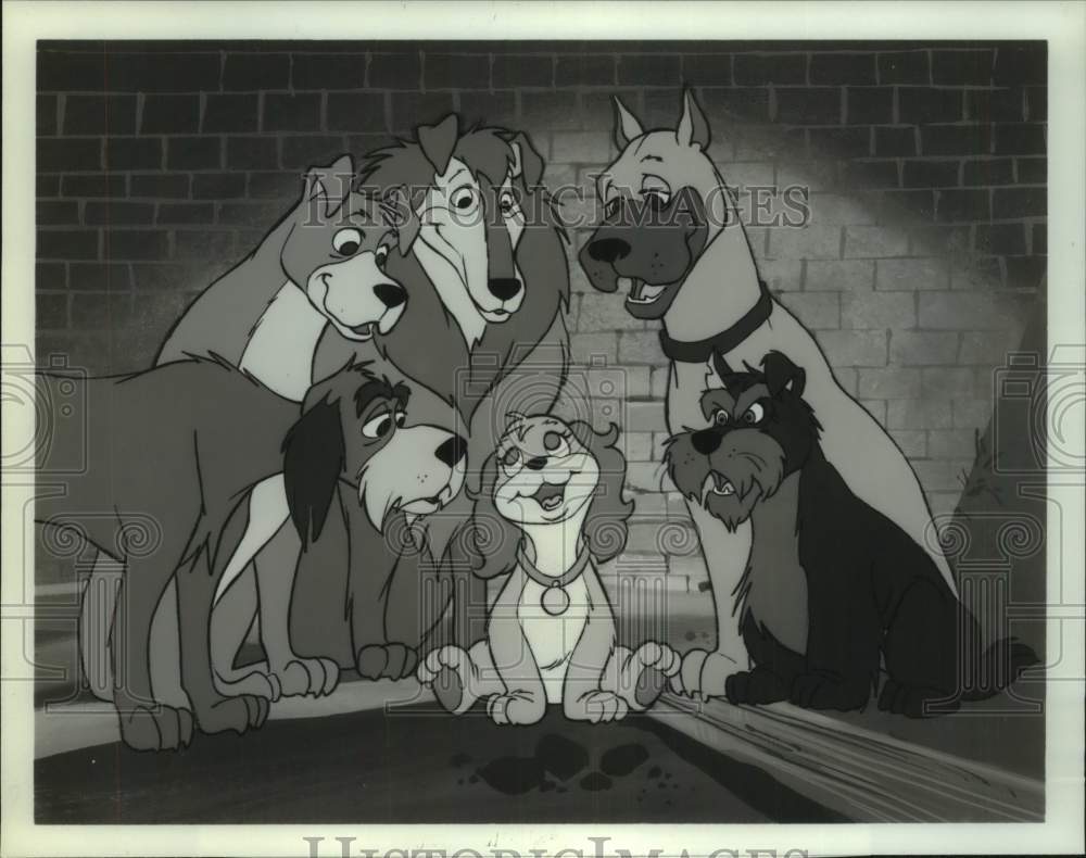 1983 Press Photo Scruffy, Parts I, II and III, presented on ABC Television. - Historic Images