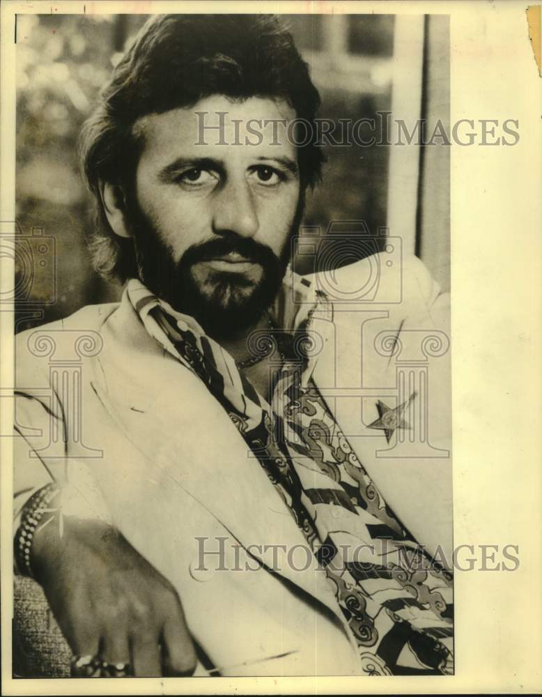 1978 Musician Ringo Starr - Historic Images