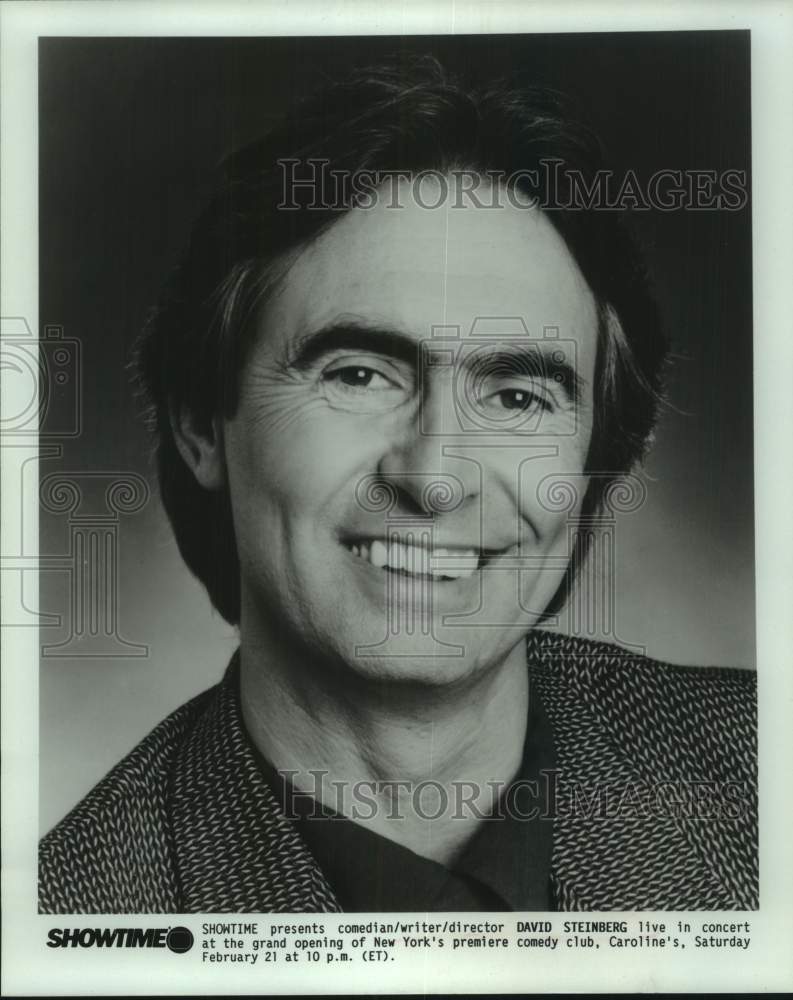 Press Photo Comedian David Steinberg - Historic Images