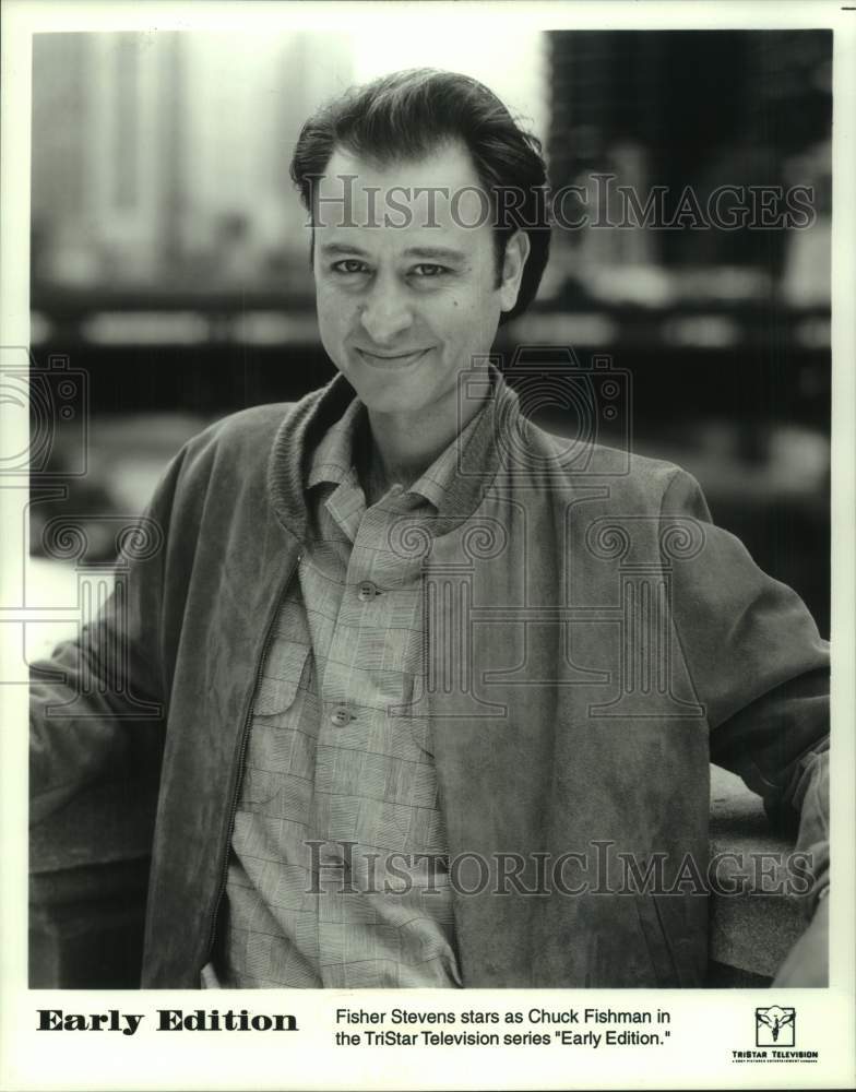 1998 Press Photo Fisher Stevens stars on Early Edition, TV series. - Historic Images