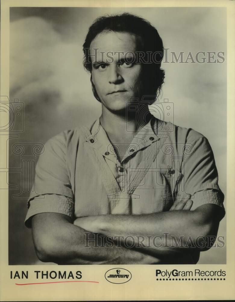 Press Photo Musician Ian Thomas - Historic Images