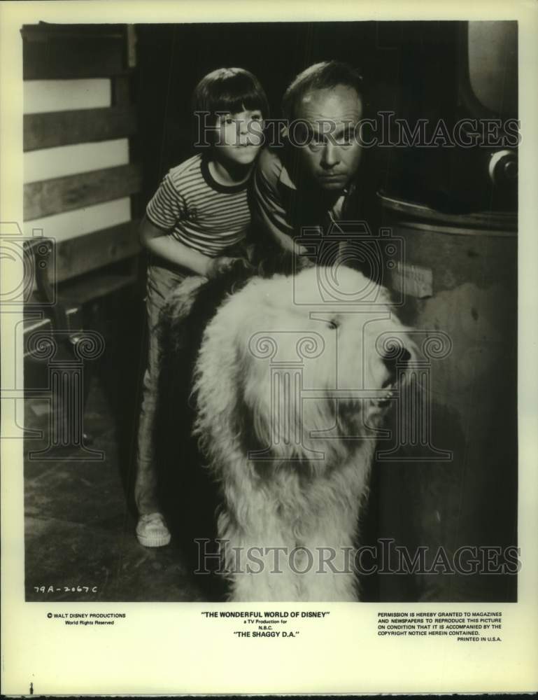 1978 Press Photo Shane Sinutko and Tim Conway in The Shaggy D.A., on NBC. - Historic Images
