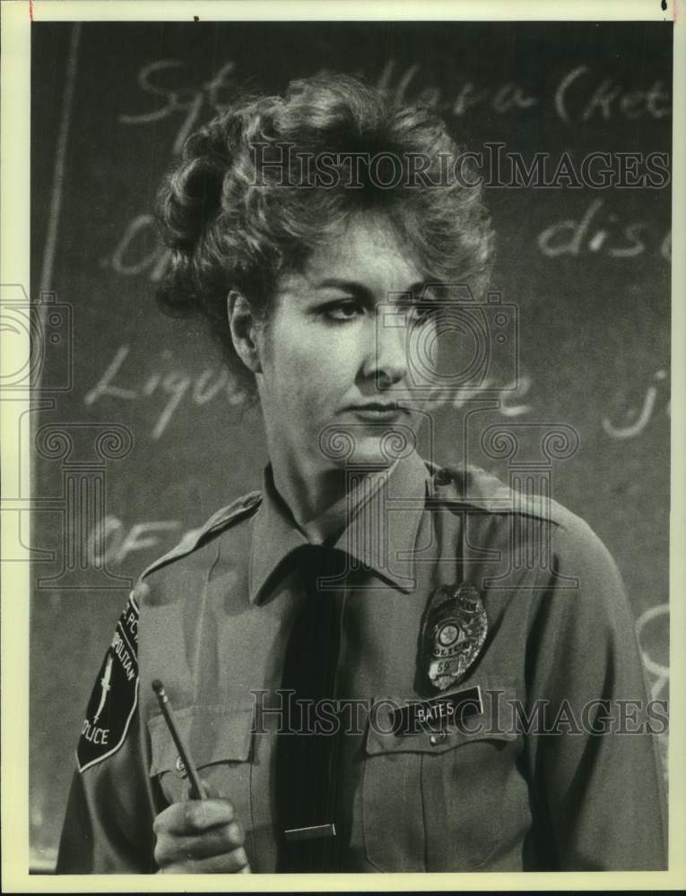 1984 Press Photo Actress Betty Thomas in NBC TV Series "Hill Street Blues" - Historic Images