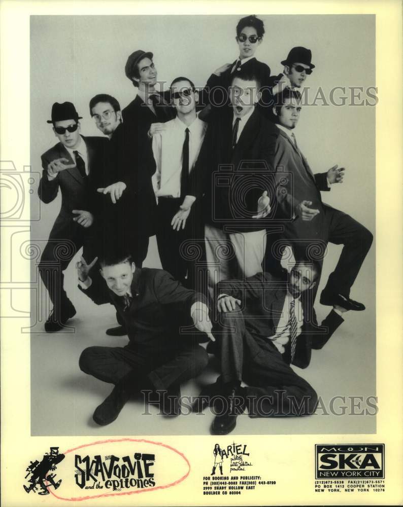 Press Photo Music Group Skavoovie &amp; The Epitones - Historic Images