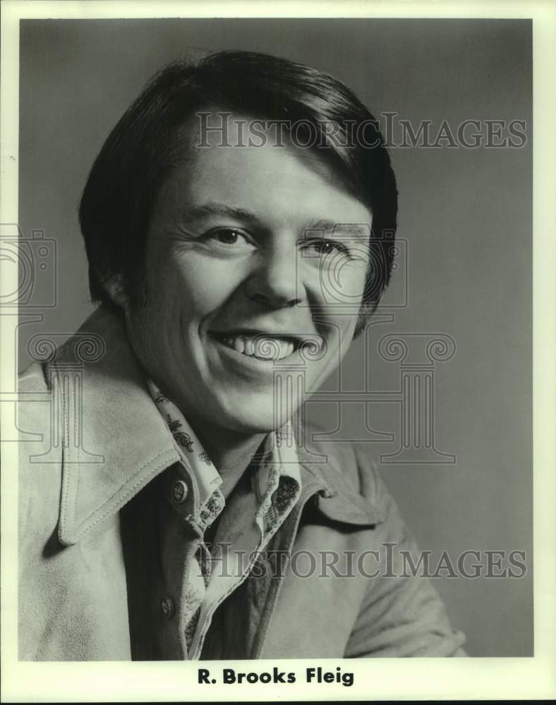 Press Photo R. Brooks Fleigh, documentary filmmaker and scuba diver. - Historic Images