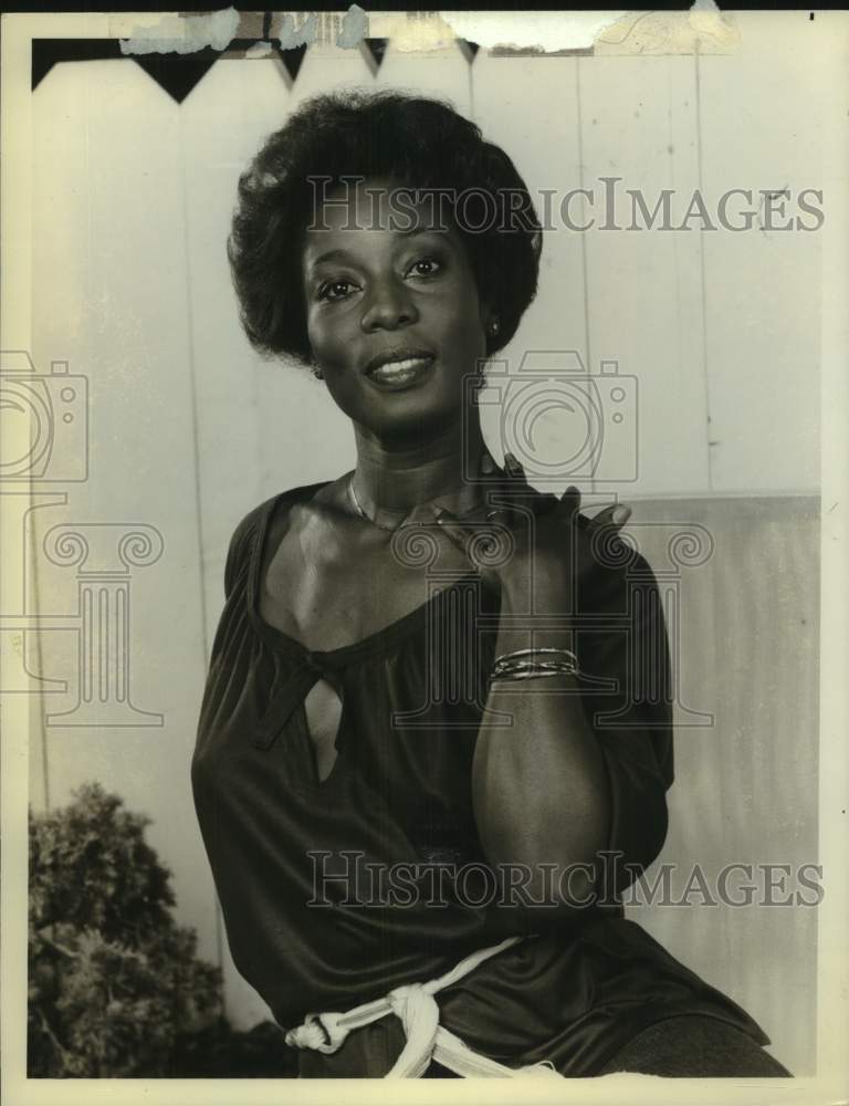 1981 Press Photo Actress Madge Sinclair - Historic Images