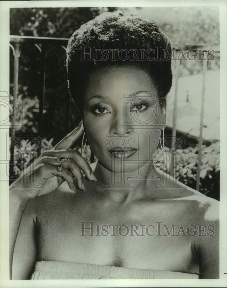 1985 Press Photo Actress Madge Sinclair - Historic Images