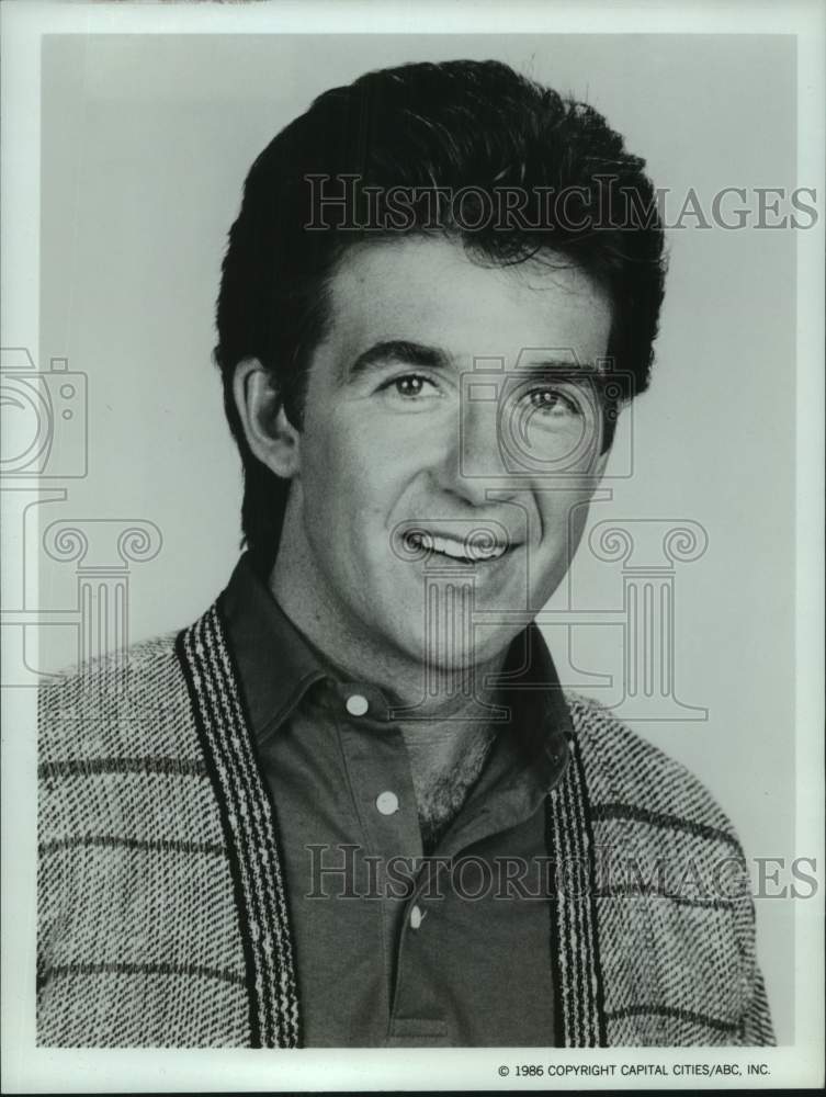 1986 Press Photo Actor Alan Thicke - Historic Images