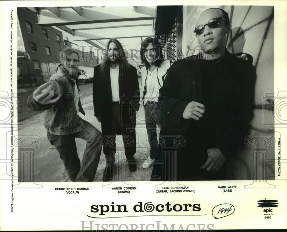 1994 Press Photo Music Group Spin Doctors - Historic Images