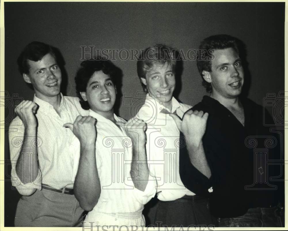 Press Photo Members of San Antonio Little Theater star in Cole. - Historic Images