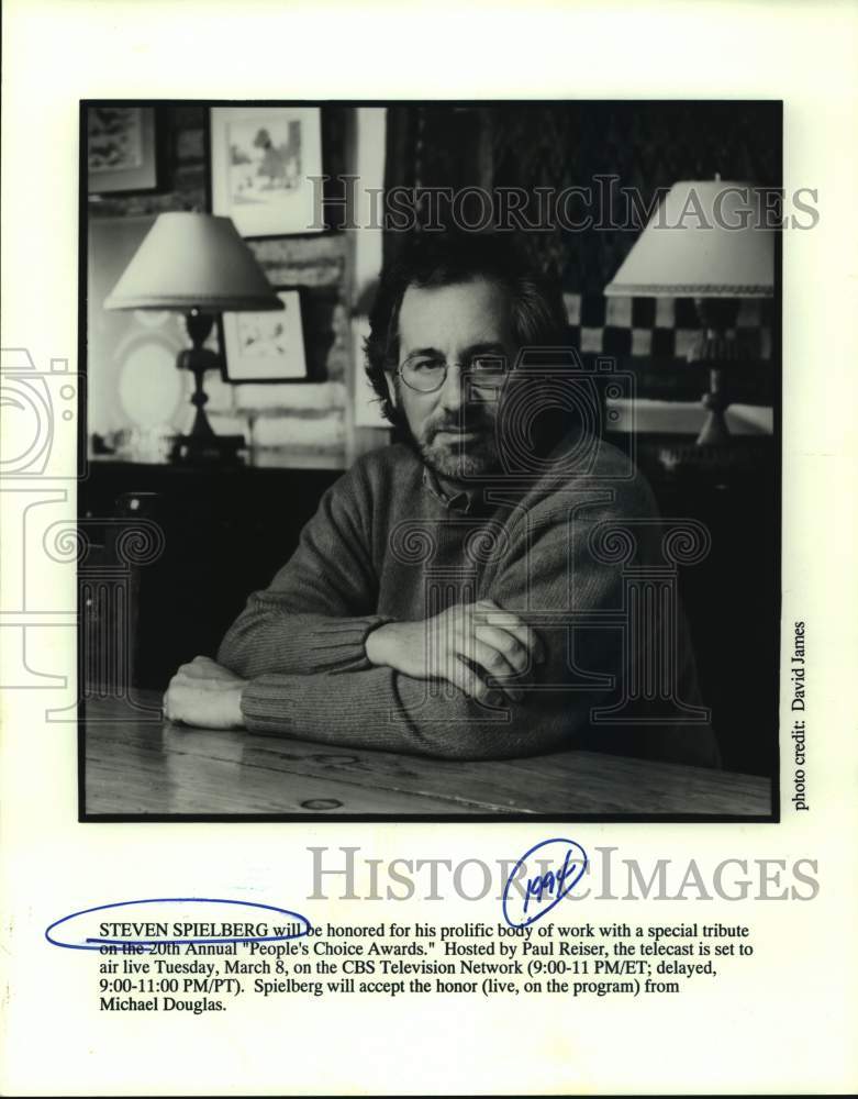 1994 Press Photo Director Steven Spielberg - Historic Images
