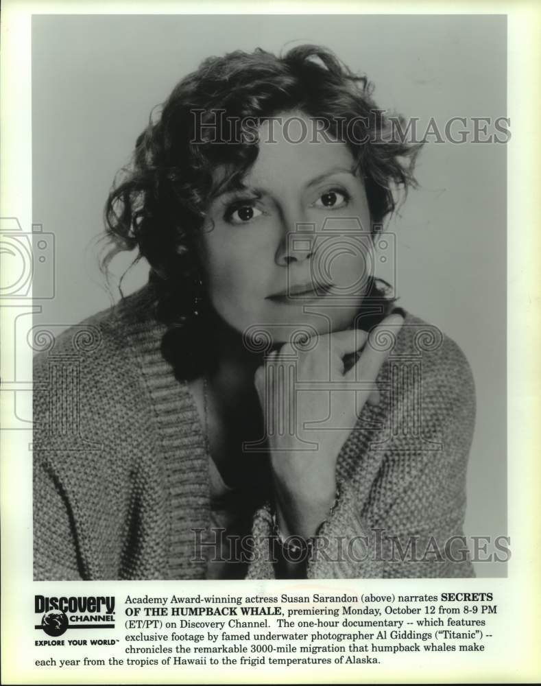 1999 Press Photo Actress Susan Sarandon - Historic Images