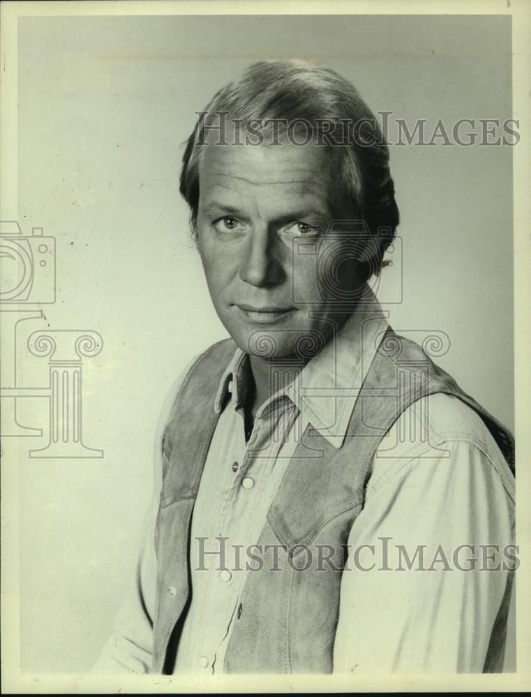 1983 Press Photo David Soul stars in The Yellow Rose, on NBC. - Historic Images