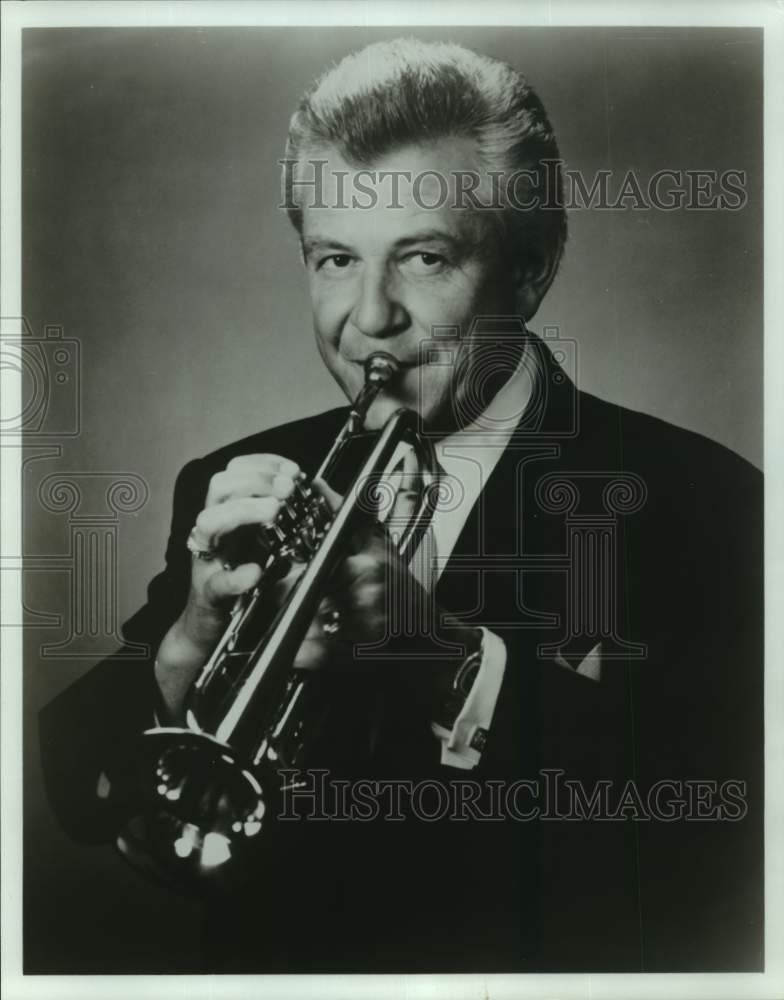 1994 Press Photo Musician Fred Radke Plays Trumpet - Historic Images