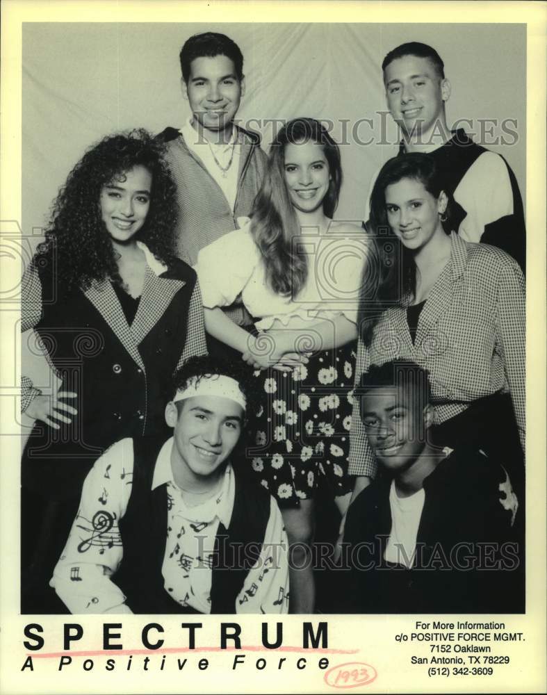 1993 Press Photo Music Group Spectrum A Positive Force - Historic Images