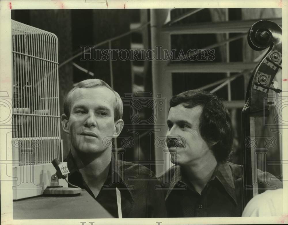 1979 Press Photo Entertainers Tom & Dick Smothers - Historic Images