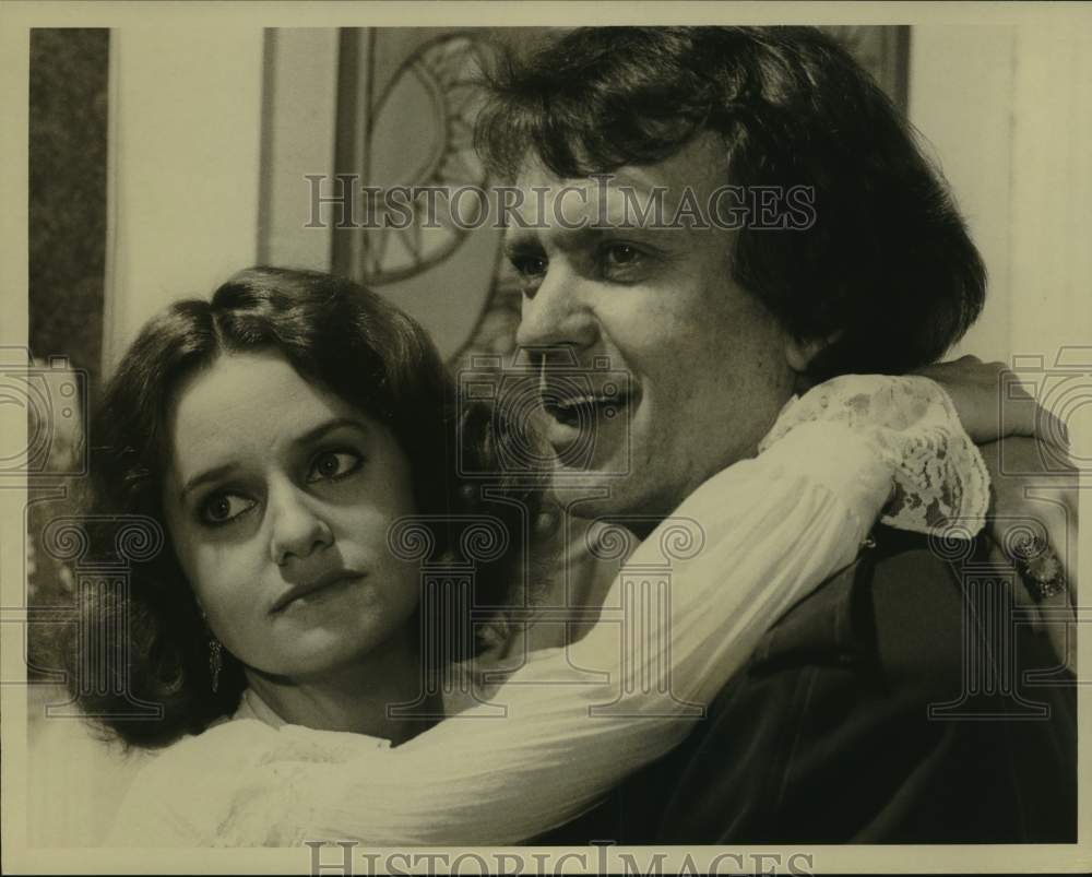 Press Photo Actors Swoosie Kurtz &amp; Barry Snider - Historic Images