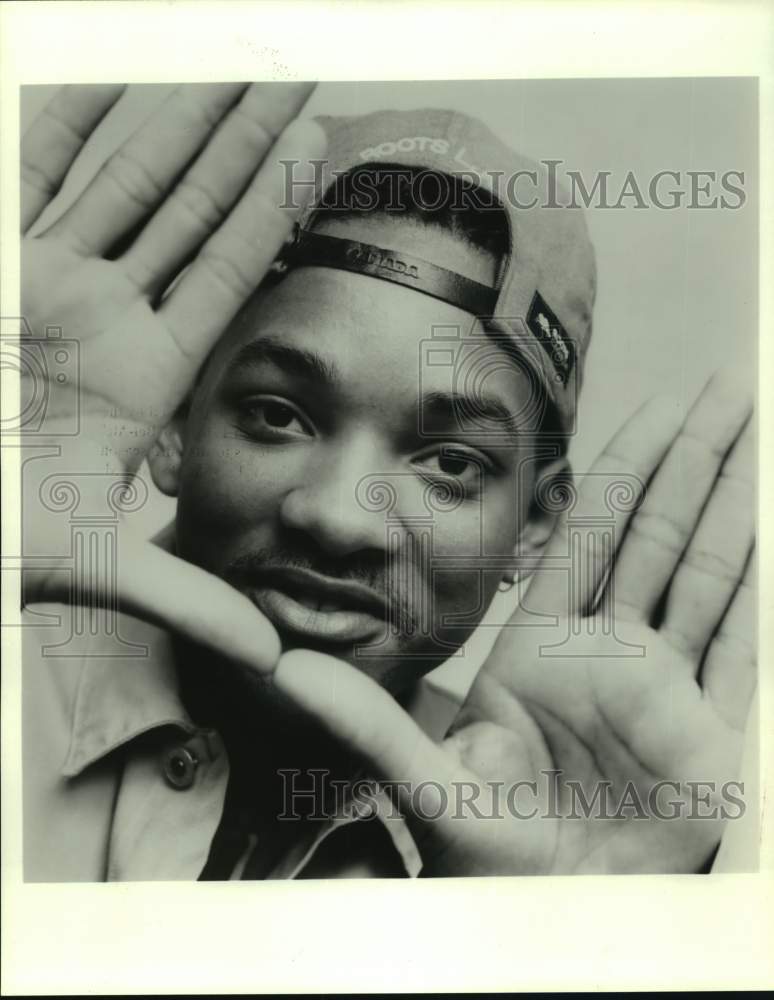 1992 Press Photo Actor Will Smith in NBC TV Series &quot;Fresh Prince of Bel-Air&quot; - Historic Images