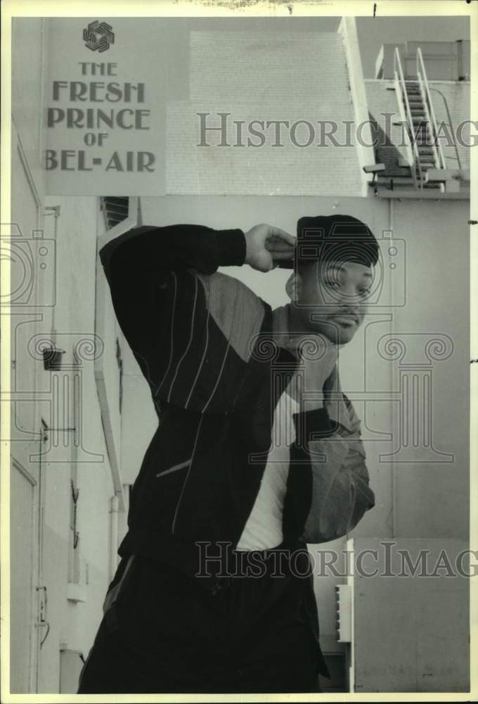 Press Photo TV Series &quot;The Fresh Prince of Bel-Air&quot; Actor Will Smith - Historic Images