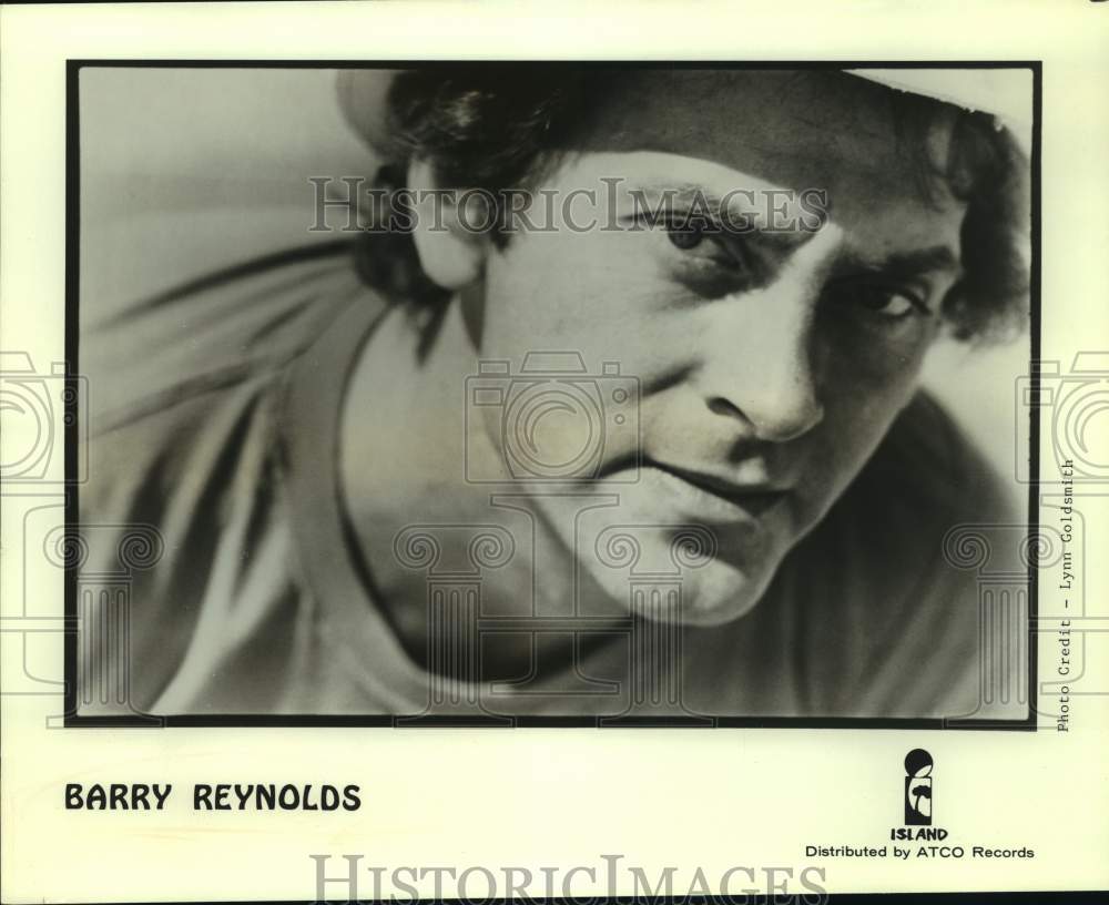 Press Photo Musician Barry Reynolds - Historic Images