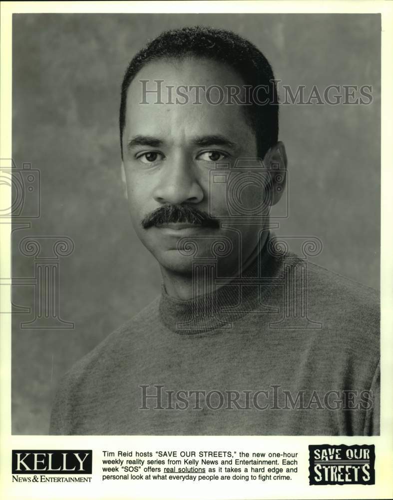 1995 Press Photo Actor Tim Reid - Historic Images