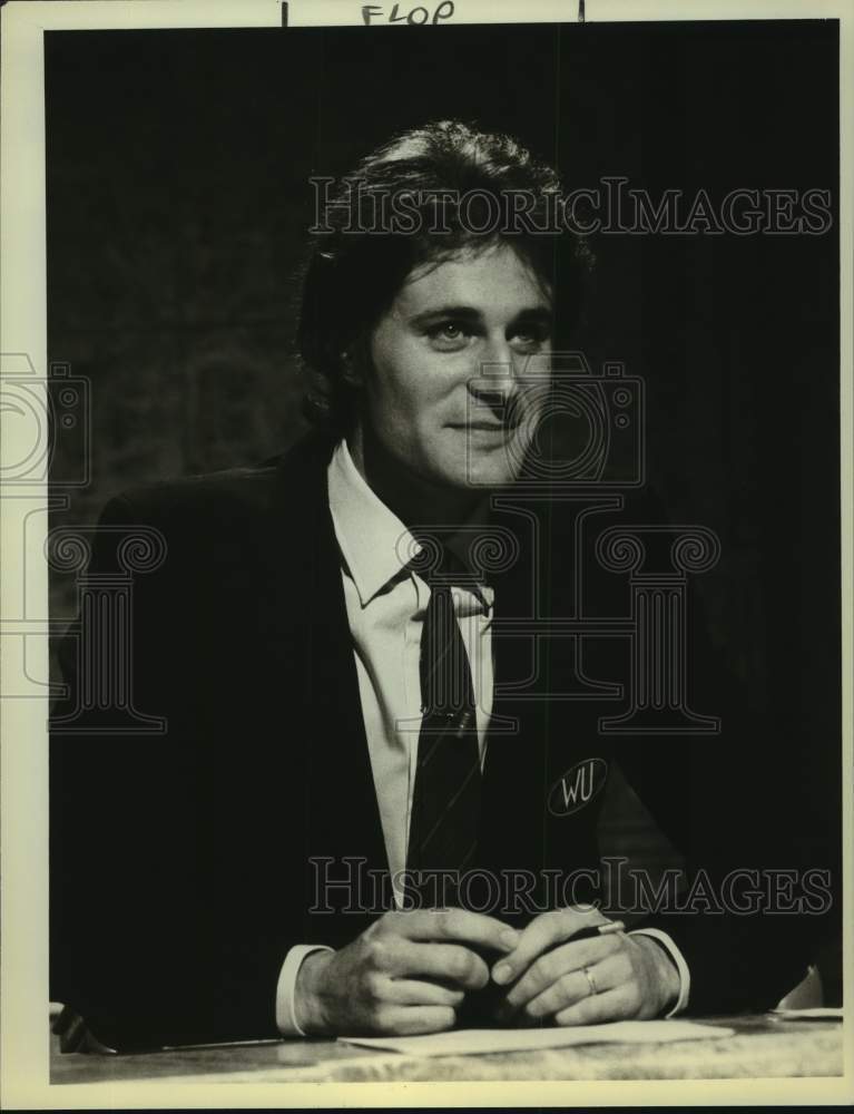 Press Photo Charles Rocket, American actor, comedian and news reporter. - Historic Images