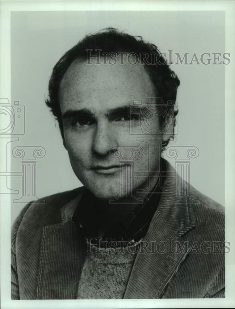 Press Photo Portrait of Man in Sweater &amp; Sports Jacket - Historic Images