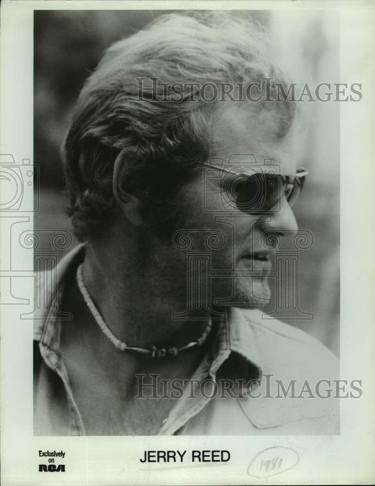 1979 Press Photo Musician Jerry Reed - Historic Images