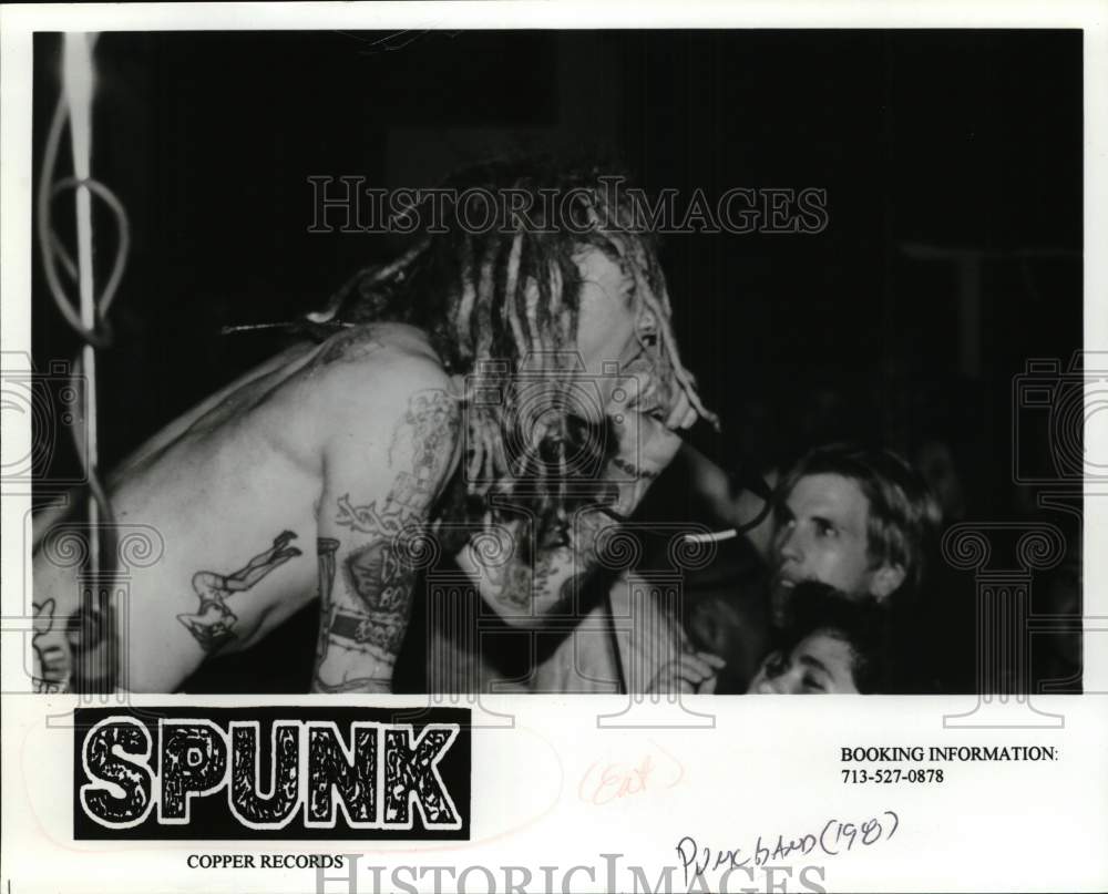 1998 Punk Band Spunk Performs - Historic Images