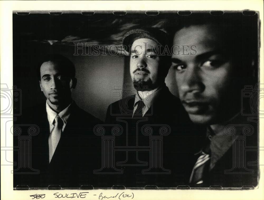 2000 Press Photo Members of Soulive, jazz fusion trio. - Historic Images
