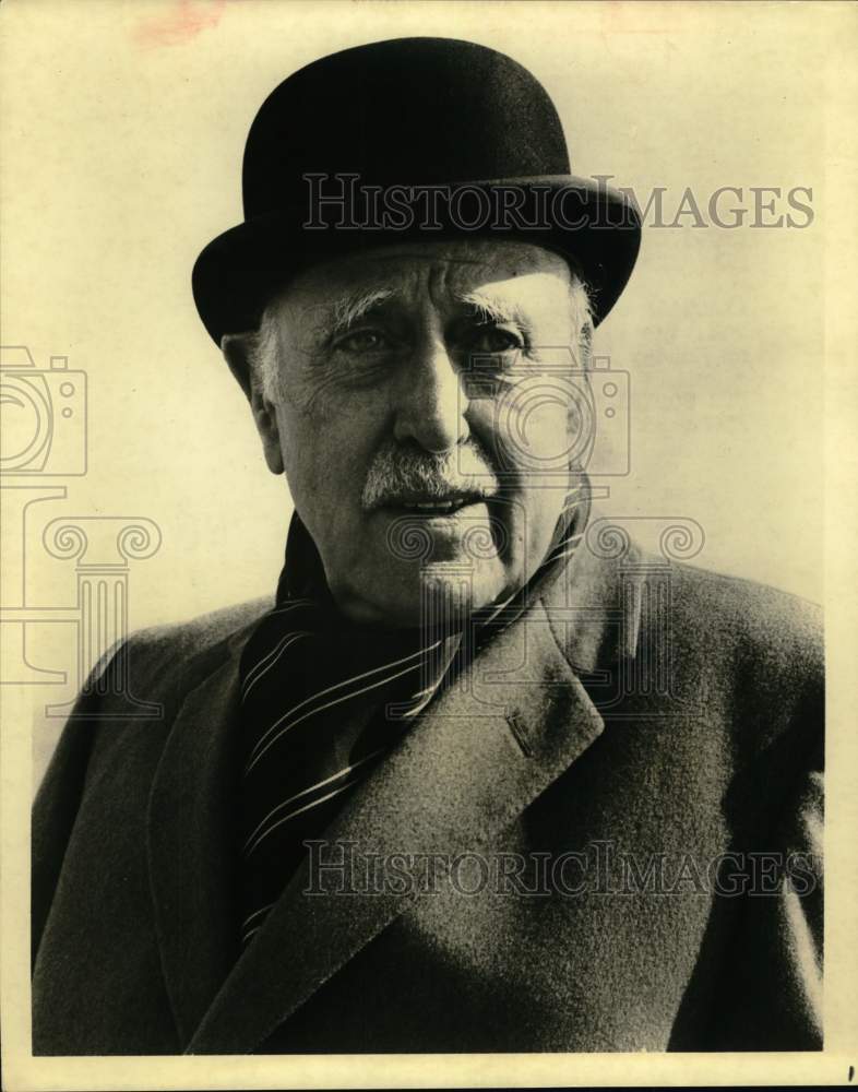 Press Photo Alistair Sim, Scottish character actor. - Historic Images