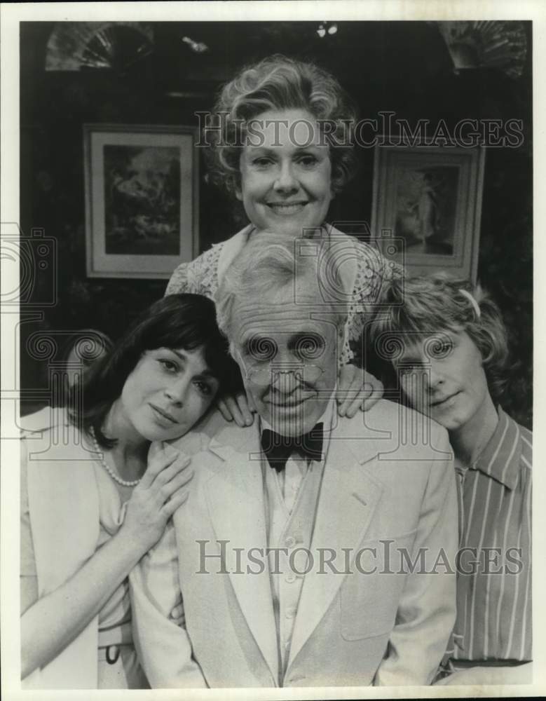 1984 Press Photo Jason Robards stars in You Can&#39;t Take It With You, on PBS. - Historic Images