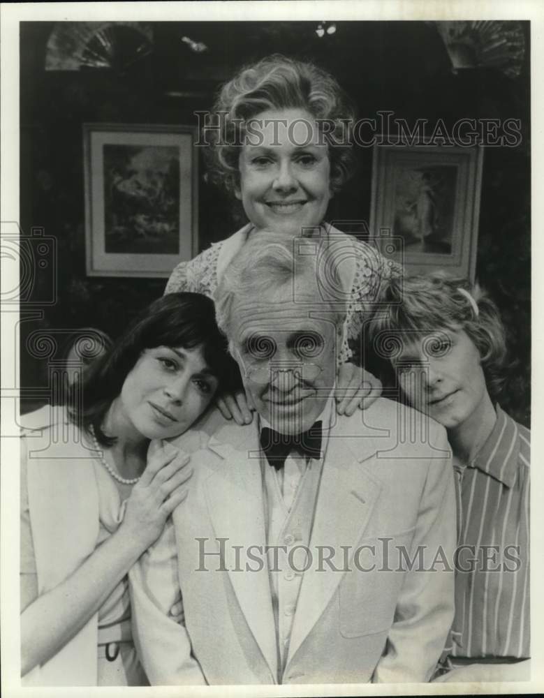 1984 Press Photo Jason Robards stars in You Can't Take It With You, on PBS. - Historic Images