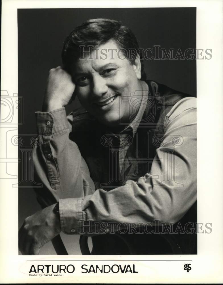 Press Photo Musician Arturo Sandoval - Historic Images