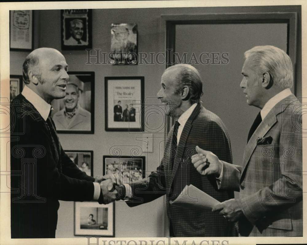 1973 Press Photo A scene on The Mary Tyler Moore Show, on CBS Television. - Historic Images
