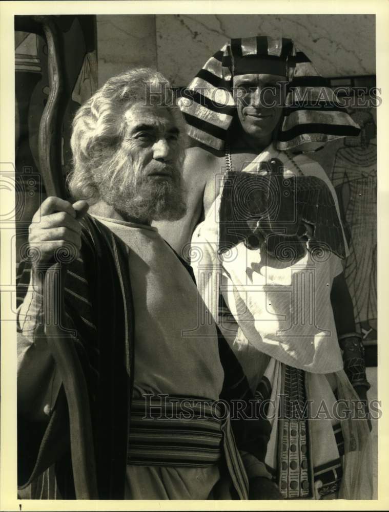 1978 John Marley &amp; Joseph Campanella on Greatest Heroes of the Bible-Historic Images