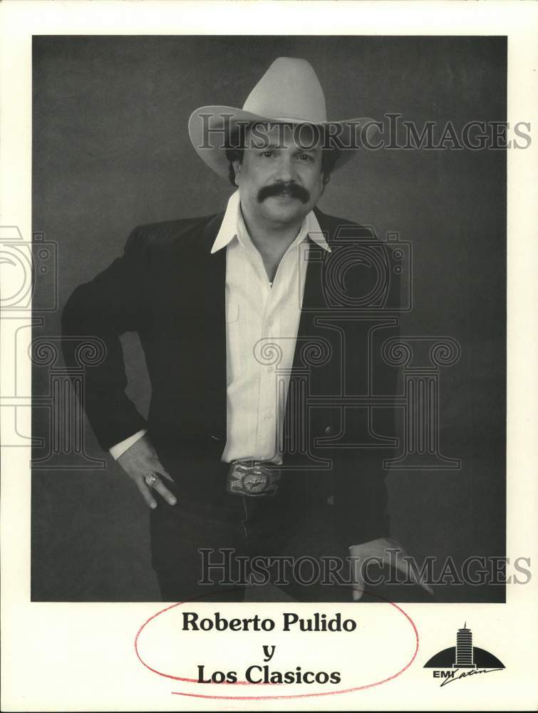 Roberto Pulido y Los Clasicos, Tejano music group.-Historic Images