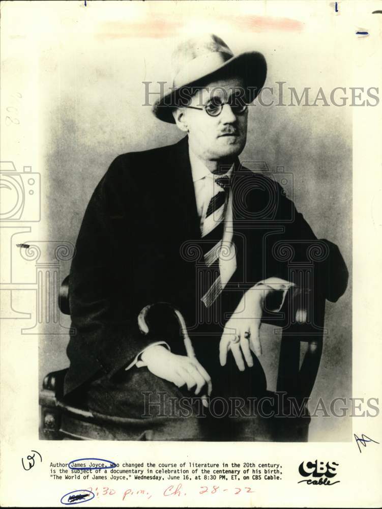 1984 Author James Joyce-Historic Images