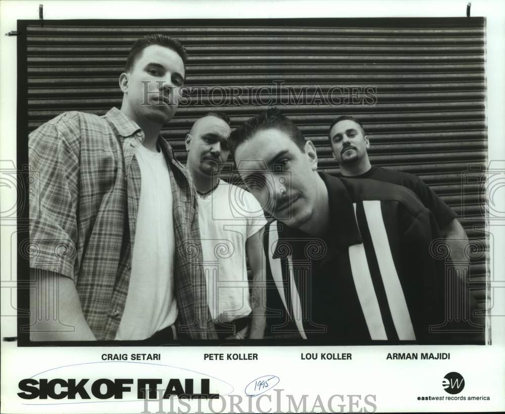 1995 Music Group Sick Of It All-Historic Images