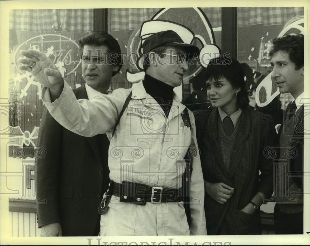 1982 NBC TV Series &quot;Hill Street Blues&quot; Cast Perform Scene-Historic Images
