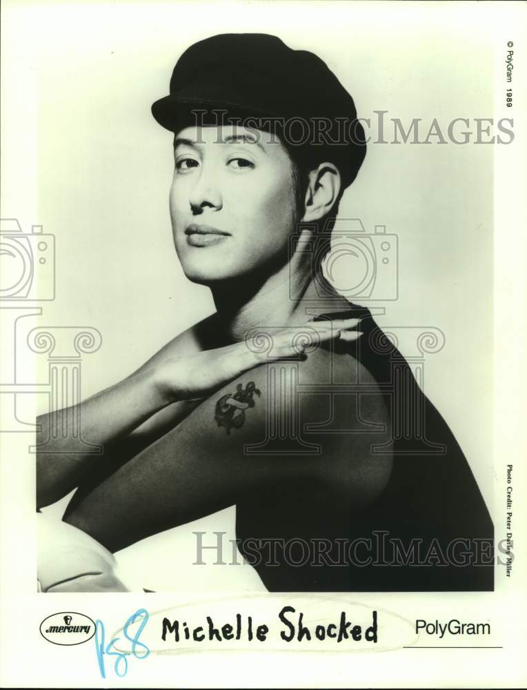 1989 Musician Michelle Shocked-Historic Images
