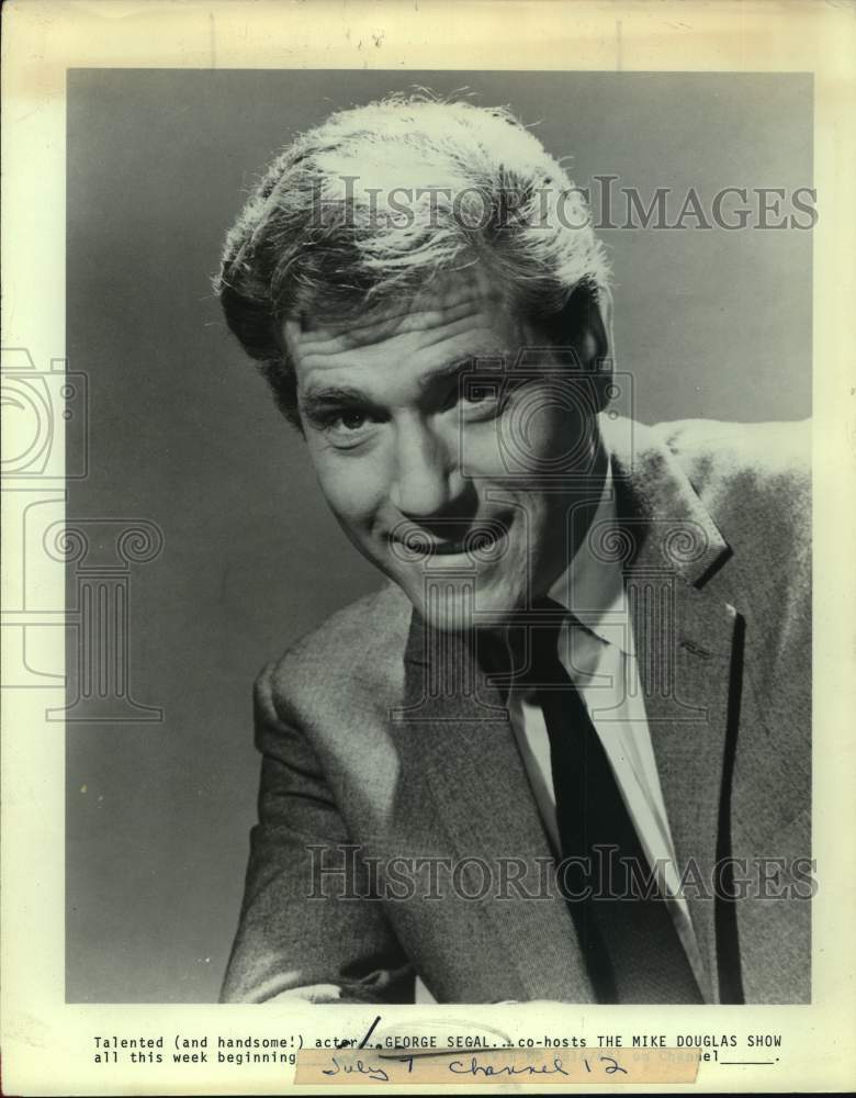 1982 Actor George Segal-Historic Images