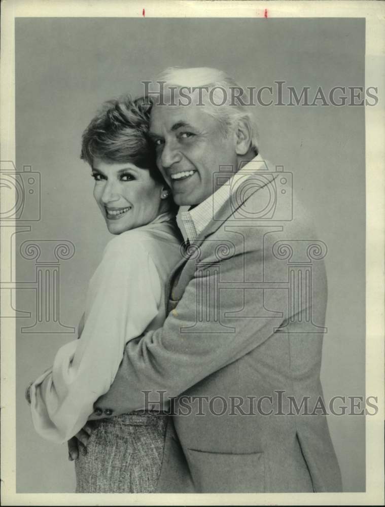 1981 &quot;Too Close For Comfort&quot; Actors Ted Knight &amp; Nancy Dussault-Historic Images