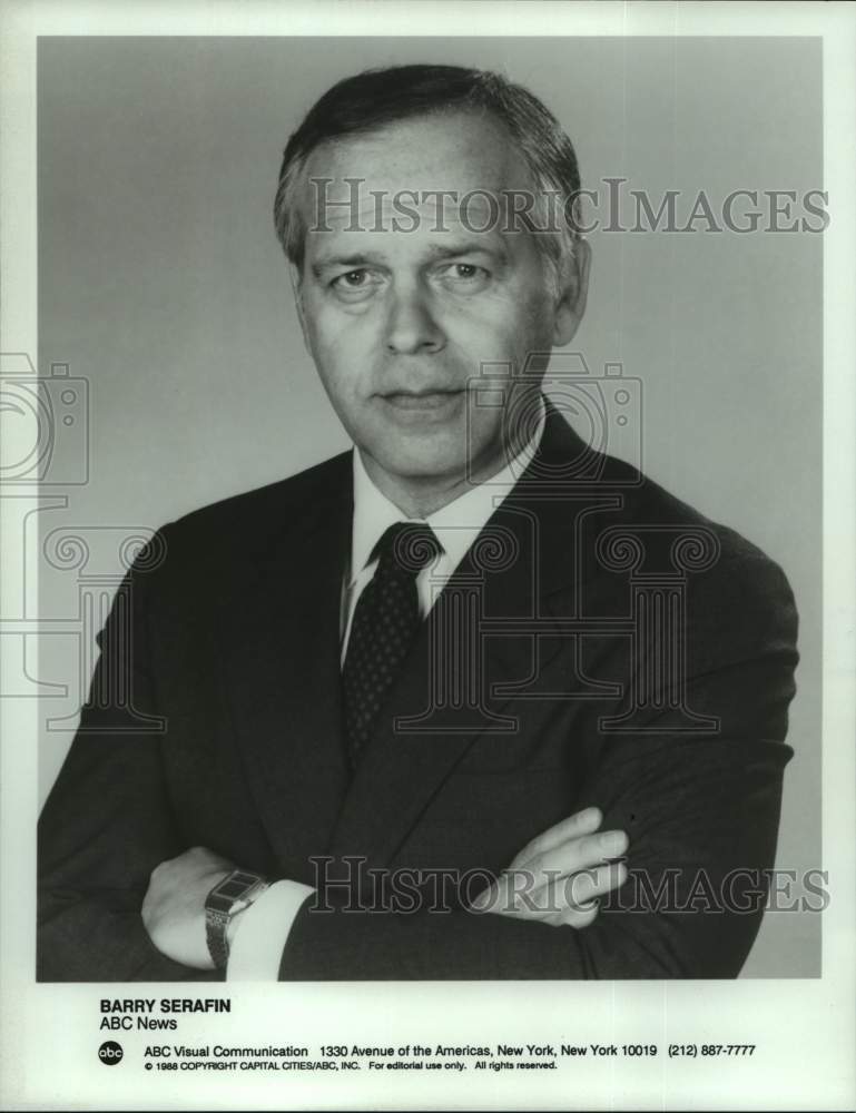 1988 ABC News Reporter Barry Serafin-Historic Images