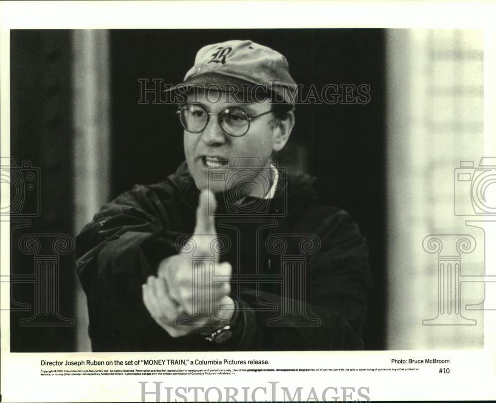 1995 &quot;Money Train&quot; Film Director Joseph Ruben on Set-Historic Images